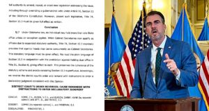 Roundup: Supreme Court sides with Stitt on Cabinet, Durbin disbarred, OHCA rejects abortion rule Supreme Court Stitt