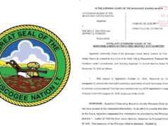 Muscogee Nation proposes requiring 1860s census verification to enroll Freedmen Muscogee Freedmen status report