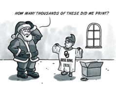 For a moment, it felt like a crimson and cream Christmas crimson and cream Christmas