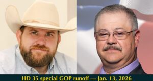 Dillon Travis, Mike Waters tout rural bonafides in HD 35 Republican runoff HD 35 Republican runoff