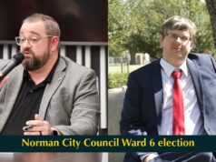 Norman Ward 6: Joshua Hinkle challenged by Kyle Steele over TIF support Norman Ward 6 election