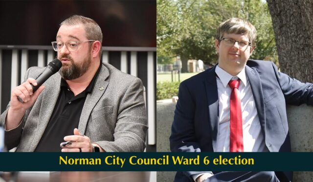 Norman Ward 6 graphic Norman Ward 6 election