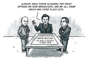 Pandemonium easier to predict than precipitation 2026 snowstorm hype train