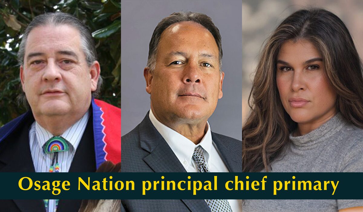 Osage Nation principal chief election