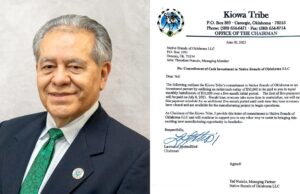 Toilets, t-shirts and tribal finances: Kiowa Legislature moves to impeach Chairman Lawrence SpottedBird Lawrence Spottedbird