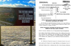Supreme Court: Referendum challenge to Norman arena TIF ‘insufficient’ Norman arena TIF referendum