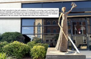 Despite ‘clear’ constitutional issue, Edmond ‘freeholder’ requirement lingers in charter Edmond freeholder