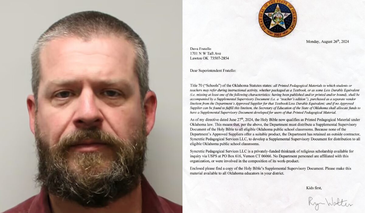 Owen Cunningham indicted for allegedly impersonating Ryan Walters