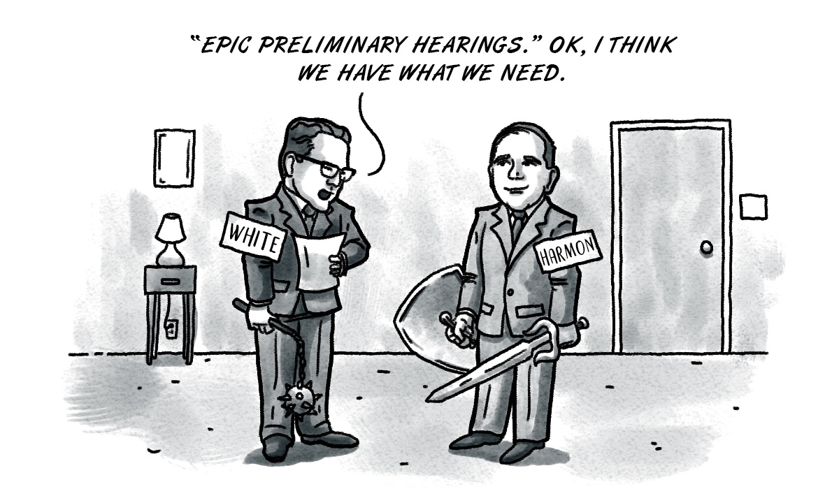 Epic preliminary hearings